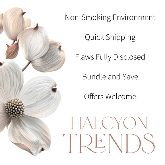 Purple Patina Floral Pendant Medallion Ball Chain Shiny Silver Tone Handmade - Picture 9 of 10